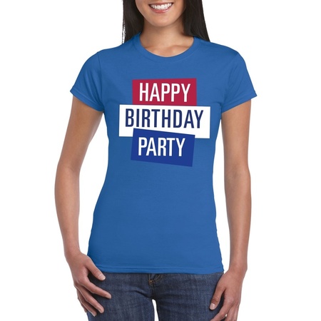 Blue Toppers Happy Birthday party official 2019 shirt men