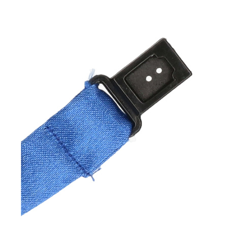 Vlinderstrikje/das kobalt blauw met pailletten verkleedaccessoires voor volwassenen